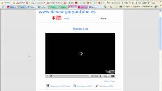 descargar videos de youtube sin programas  3GP  FLV  MP4 [upl. by Aldridge]