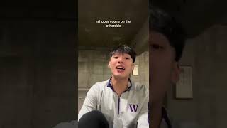 Watch how Johnny Huynh sings Talking to the moon😱 singing cover talkingtothemoon [upl. by Adnilym]