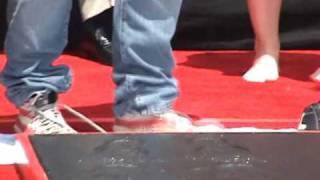 Rupert Grints shoes at the HandWandFoot Ceremony [upl. by Engle]