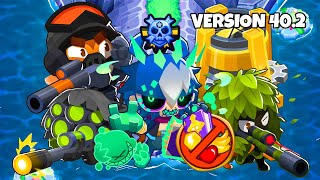 BTD6 Peninsula CHIMPS Black Border w Corbius amp Axis of Havoc [upl. by Padriac]