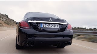 2019 Mercedes C43 AMG  DRIVE amp SOUND [upl. by Anatnom]