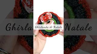 Ghirlanda di Natale perfiloesegno crochet christmas natale [upl. by Eidok]