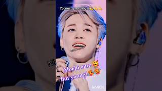 Yoonmin chemistry🥰✨💟trendingdancelovefunny viralvideobhojpuri btsytshortsyoonmin [upl. by Ymeraj]