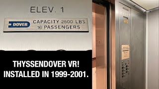 ThyssenDover VR Hydraulic ElevatorLift  SCHM  Purdue University  West Lafayette Indiana [upl. by Osnohpla]