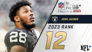 12 Josh Jacobs RB Raiders  Top 100 Players of 2023 [upl. by Klarrisa]