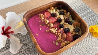 2 Smoothie Bowl Recipes丨Easy and Delicious Breakfast [upl. by Sayles]