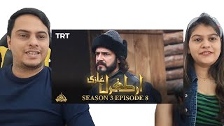 Ertugrul Ghazi Urdu  Episode 8  Season 3 Reaction [upl. by Tatiania]