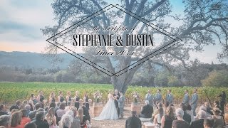 Sonoma Napa Wine Country Wedding Video and Film [upl. by Olinde]