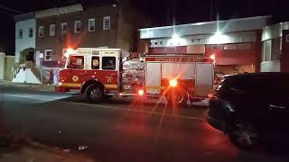 Philadelphia Fire Department Engine 57 Returning To Quarters [upl. by Abih916]