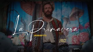 Jovanotti  La primavera LyricsTesto [upl. by Hedve]