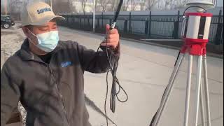 SunNav M100P base station Install videos [upl. by Aihsit]