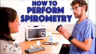 How To Perform Spirometry Examination For Accurate Lung Function Testing  Clinical Skills  Dr Gill [upl. by Corydon]