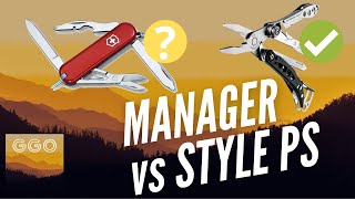 Victorinox Manager Review Better than a Leatherman Style PS [upl. by Eihctir]