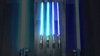 4 Anakin Skywalker Lightsabers Neopixel amp Disney [upl. by Budd556]