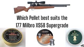 What Pellet best suits the Milbro XS58 super grade in 177 [upl. by Ahsinauq400]