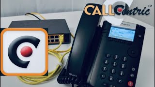 Setup Polycom for CallCentric [upl. by Adnical]