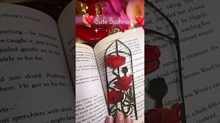 DIY Cute bookmark 🌹✨ [upl. by Eikcor]