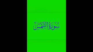 Surat Al Shams beautiful 26 2024 [upl. by Terza]