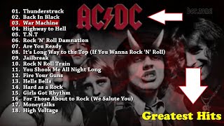 ACDC Greatest Hits Playlist  The Best [upl. by Eycal]