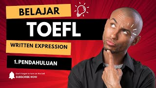 1 Overview Strategi Efektif Menguasai TOEFL Written Expression [upl. by Anelys]