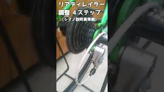 ▶最高のパフォーマンスを手に入れる！リアディレイラー調整4ステップ。Rear Derailleur Adjustment in 4 Steps リアディレイラー調整 自転車部動画 [upl. by Pandich]