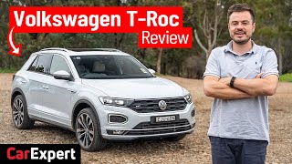 Volkswagen TRoc review 2021 Its like a Golf just with more SUV [upl. by Hedwiga]