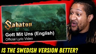 Reaction to SABATON  Gott Mit Uns  English Official Lyric Video [upl. by Male]