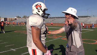 Campbell Football  Build The Creek [upl. by Ahsenik]