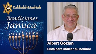 Albert Gozlan lista para las bendiciones de Januca 5784 [upl. by Pernell]