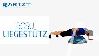 BOSU Balance Trainer  Liegestütz oben und unten [upl. by Aihseuqram]