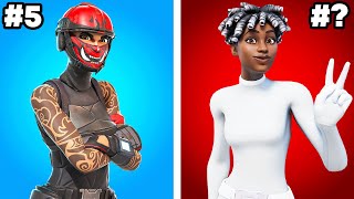 25 SWEATIEST Fortnite Skins [upl. by Lidaa580]