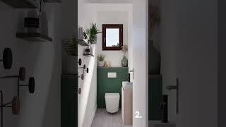 Quelle décoration préférezvous pour vos toilettes  🚽 [upl. by Areta781]