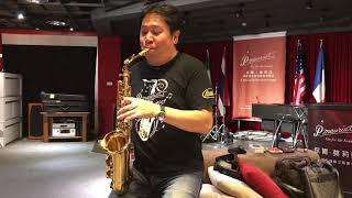 Theo wanne Alto FIRE Metal 吹嘴試吹 by Kenny Lee 大飛 現場手機直錄 [upl. by Irmgard243]