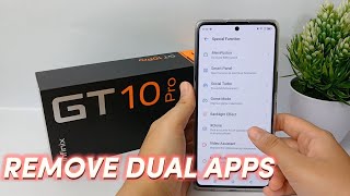 How To Remove Dual Apps In Infinix Gt 10 Pro [upl. by Avenej]