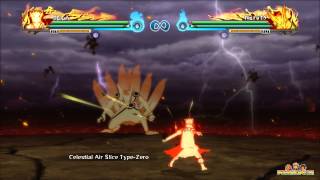 Naruto Shippuden Ultimate Ninja Storm Revolution  KCM Minato vs Bijuu Naruto True Awakening [upl. by Bashemeth]