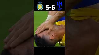 Al Nasar 🆚️ Al Hilal  65 Match  King Cup Final 2024 shorts football youtube ronaldo neymar [upl. by Eniaral]