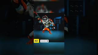 Character and pet action 🎬 character pet freefireshorts [upl. by Acimehs]