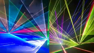 Lasershow Kamenz Forstfest 2482022 [upl. by Tfat22]