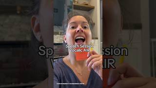 Vocalic Air Fun Speech Therapy funlearningathome speechtherapy slp [upl. by Dulce]