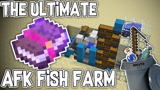 The Ultimate AFK Fish Farm Showcase  Filters MOST NonStackable Items  Minecraft JavaPC Edition [upl. by Amik]