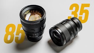 Sony 85mm 14 GM II or 35mm 14 GM  WHICH LENS SHOULD YOU GET [upl. by Ellenehc]