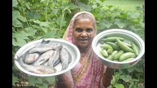 Village food Kalbause fish pointed gourd curry  Potol mach ar curry recipe [upl. by Dahc349]