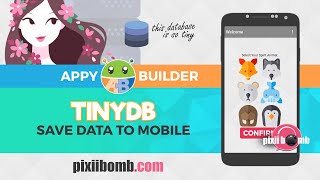 AppyBuilder TinyDB Component [upl. by Nnairol]