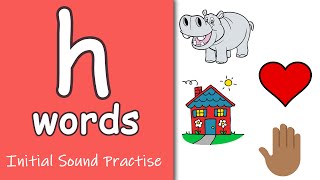 h Words  Phonics  Initial Sounds [upl. by Anor]