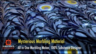 Marbling Maker Material  100 Substance Designer [upl. by Lillie267]