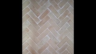 Zellige Tile Installation  Tips amp Tricks grouting the unglazed Terracotta Tile [upl. by Anecuza]