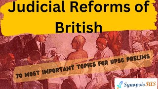 2020 and 5050 series Judicial Reforms of British India Modern History [upl. by Raddy160]