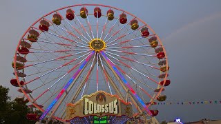 Riesenrad Colossus offride  Göbel  Herbstmarkt Landau 2024 [upl. by Tannie]