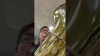 Graduation March tuba part learntoplayaninstrument bestbandintheworld tubas [upl. by Kaile]