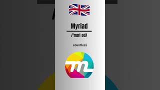 How to Pronounce Myriad correctly Pronunciation pronunciation english [upl. by Wanfried429]